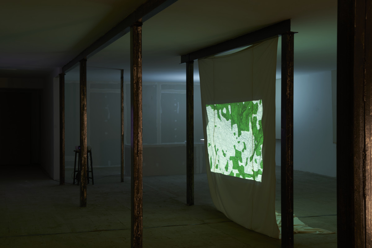 Installation view of the exhibition “Rocks & Waters”