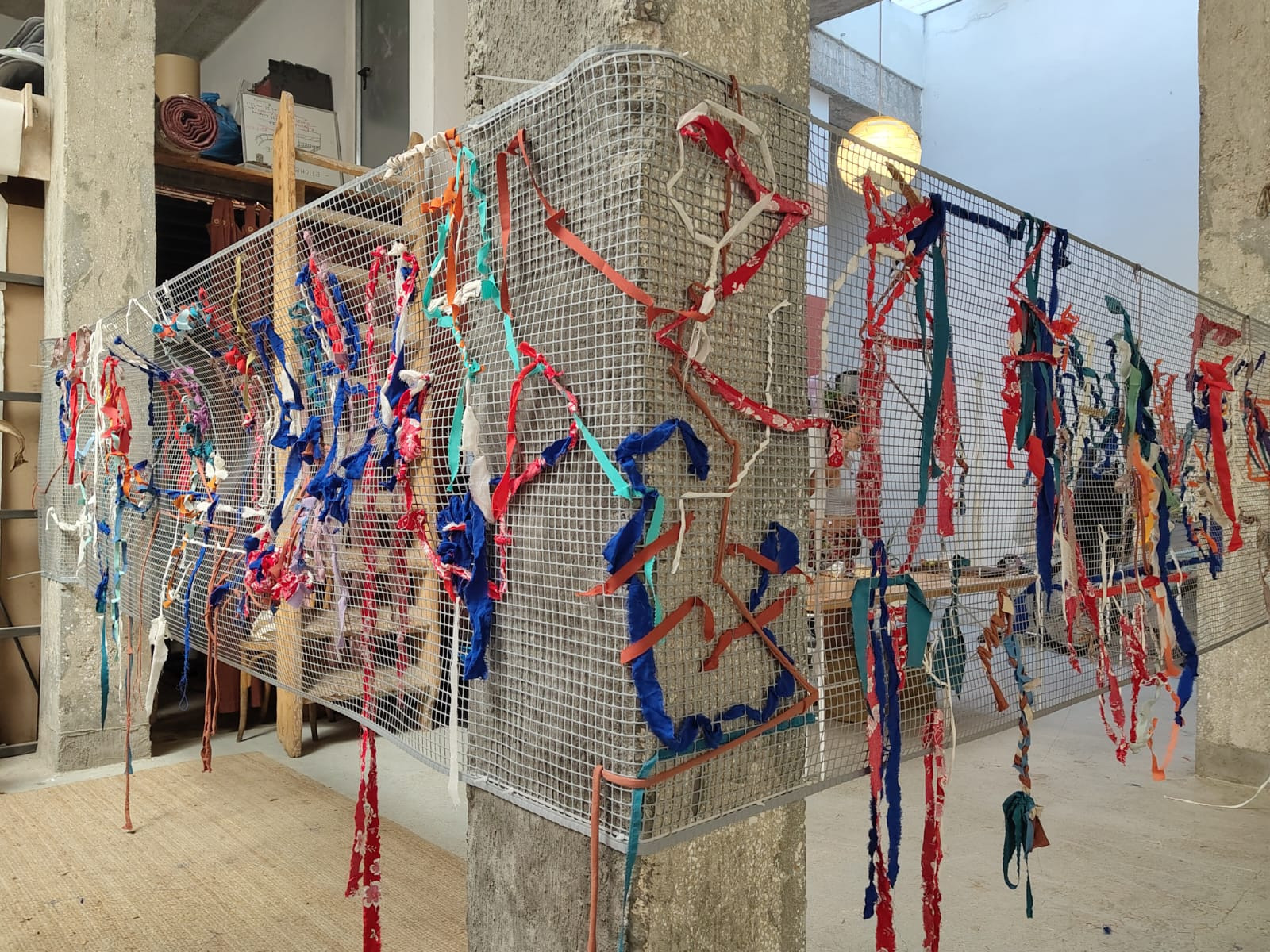 a weaved map